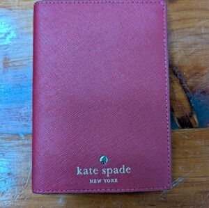 Kate Spade Cherry Red Passport Cover